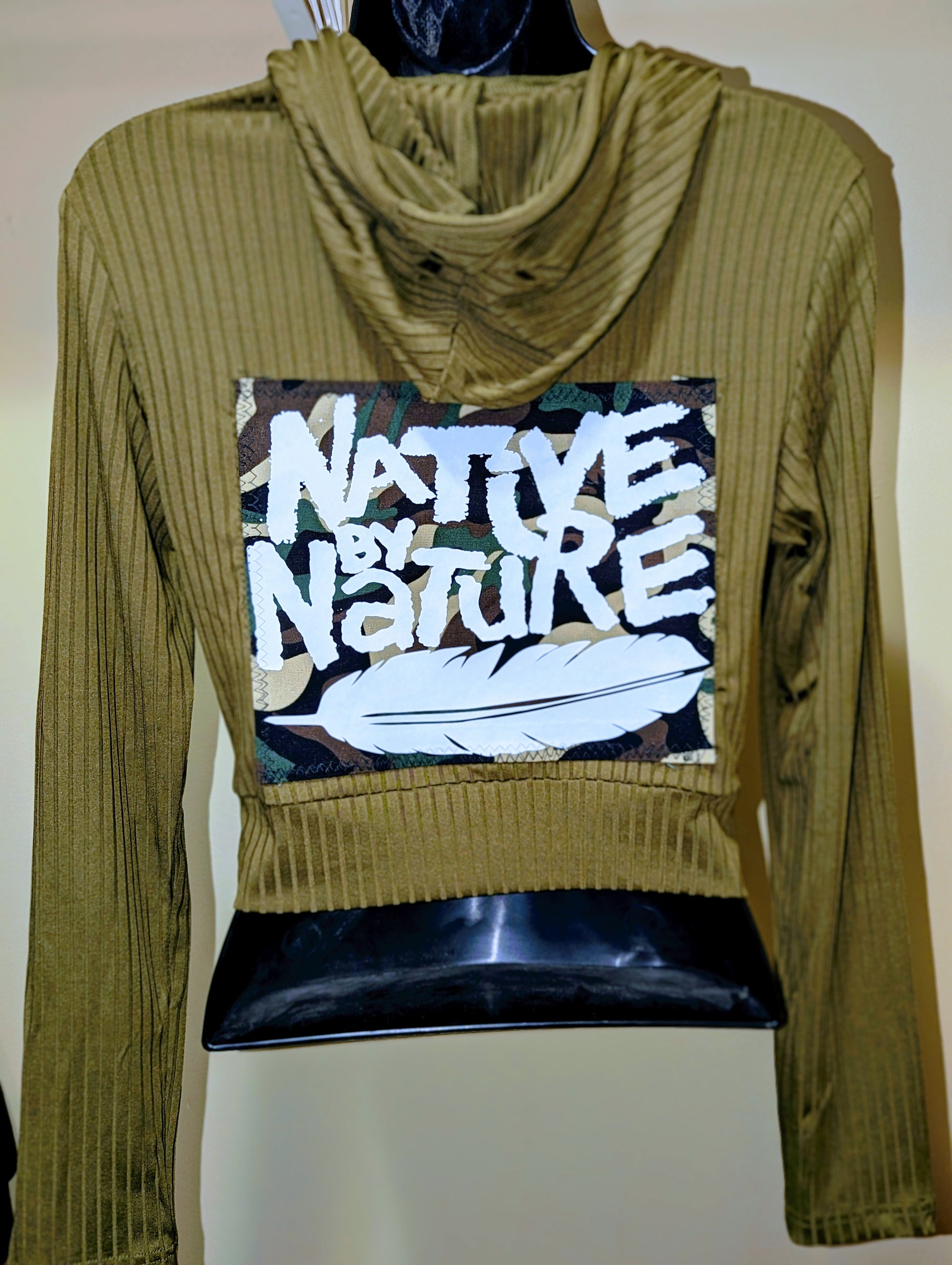 Green camo print – Native By Nature